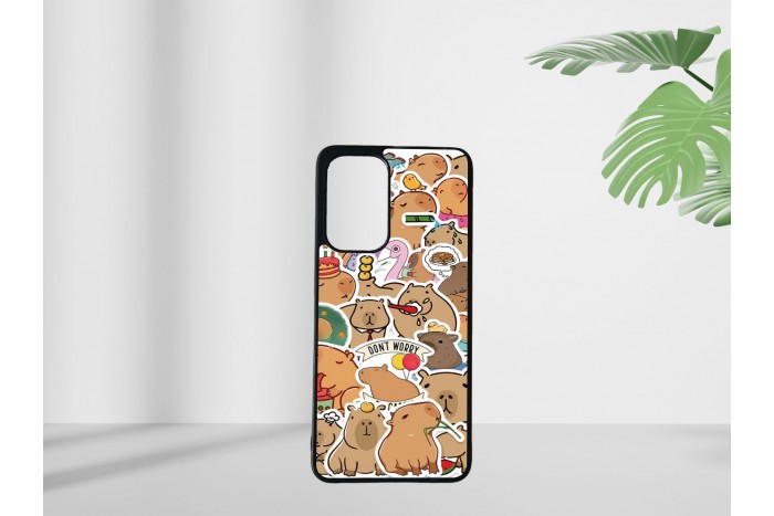 capybara matricabomba szilikon mobiltok - fém hátlappal, többféle mobilhoz 2