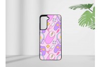 gamer lány mintás tok samsung s21 fe telefonhoz 9