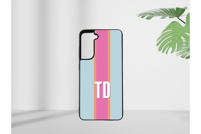 pasztell monogramos tok samsung s21 fe telefonhoz 2