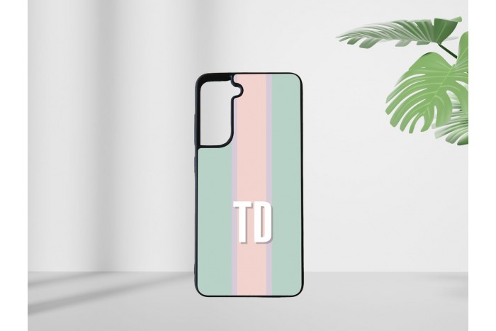 pasztell monogramos tok samsung s21 fe telefonhoz 2