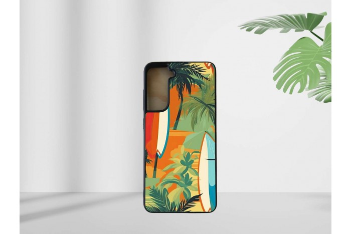 retro surf mintás tok samsung s21 fe telefonhoz 2