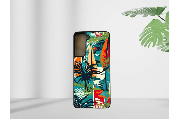 retro surf mintás tok samsung s21 fe telefonhoz 2