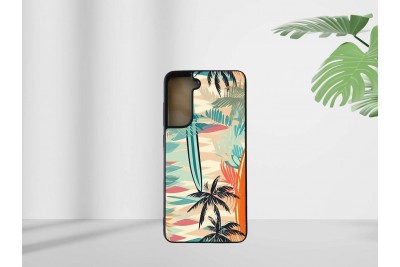 Retro surf mintás tok Samsung S21 Fe telefonhoz