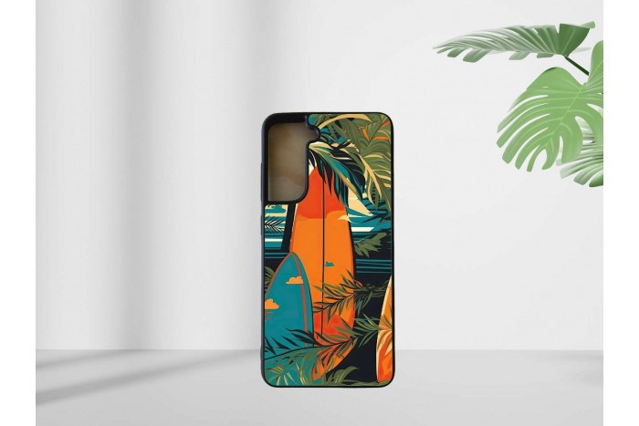 retro surf mintás tok samsung s21 fe telefonhoz 2