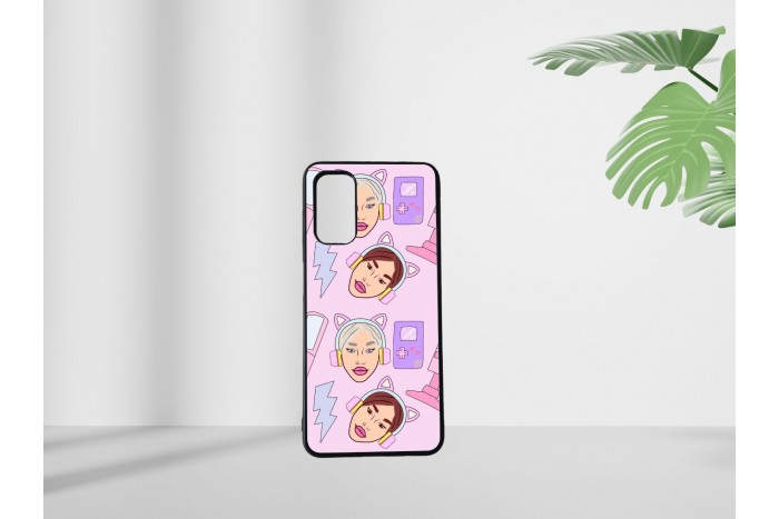 gamer lány mintás tok samsung a13 5g telefonhoz 2