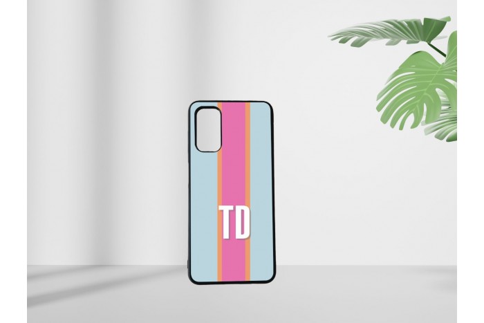 pasztell monogramos tok samsung a13 5g telefonhoz 2