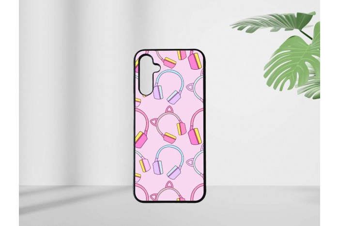 gamer lány mintás tok samsung a14 telefonhoz 2