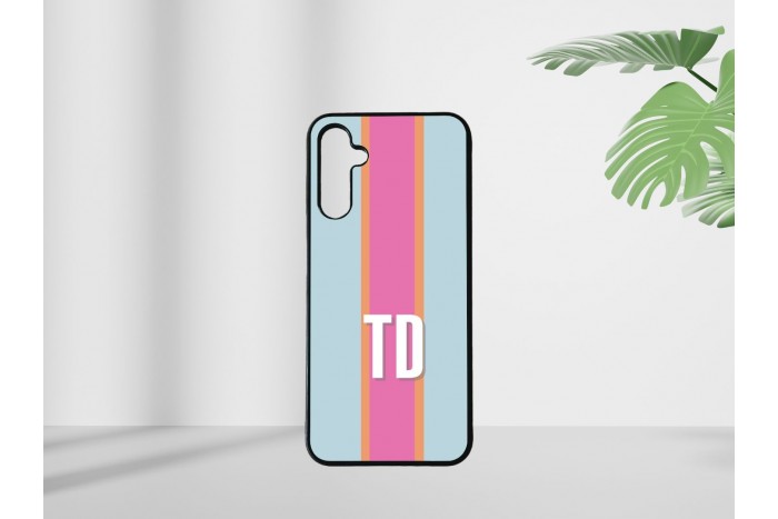 pasztell monogramos tok samsung a14 telefonhoz 2