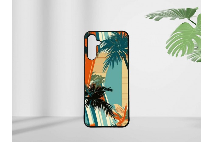 retro surf mintás tok samsung a14 telefonhoz 2