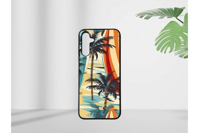 retro surf mintás tok samsung a14 telefonhoz 2