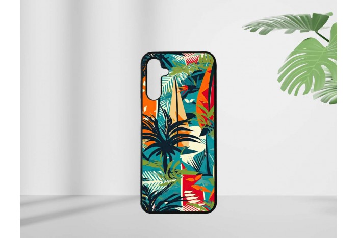 retro surf mintás tok samsung a14 telefonhoz 2