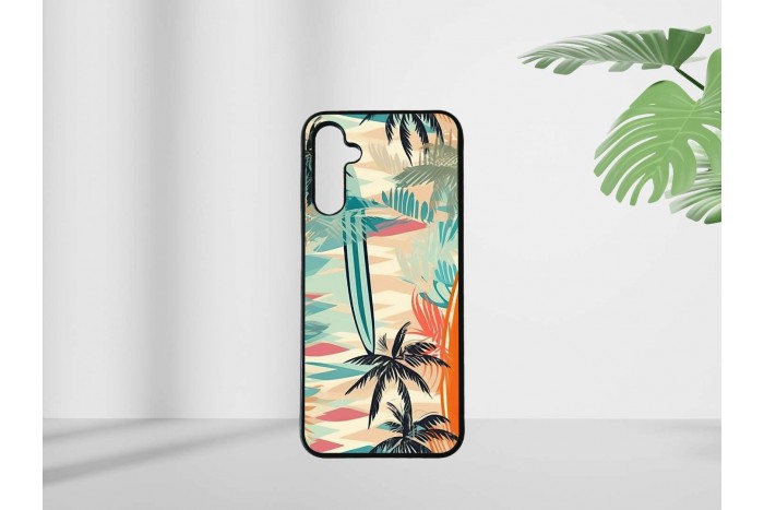 retro surf mintás tok samsung a14 telefonhoz 2