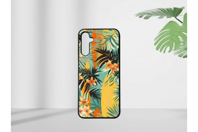 Retro surf mintás tok Samsung A14 telefonhoz