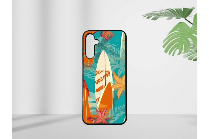 retro surf mintás tok samsung a14 telefonhoz 2