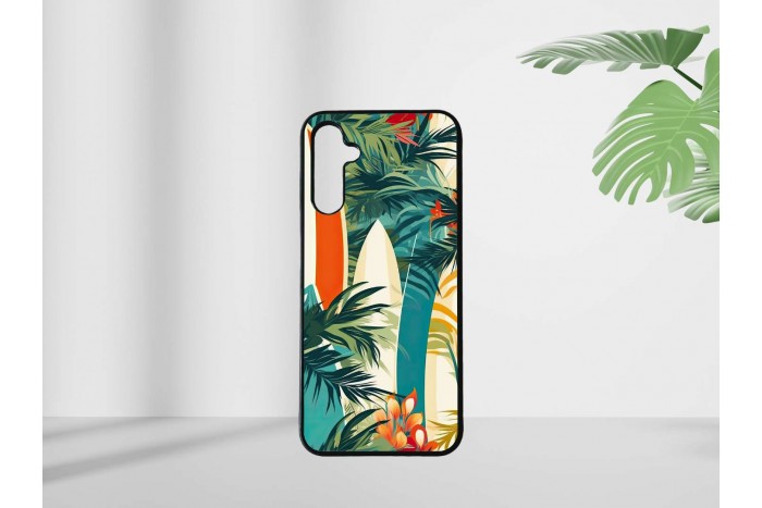 retro surf mintás tok samsung a14 telefonhoz 2