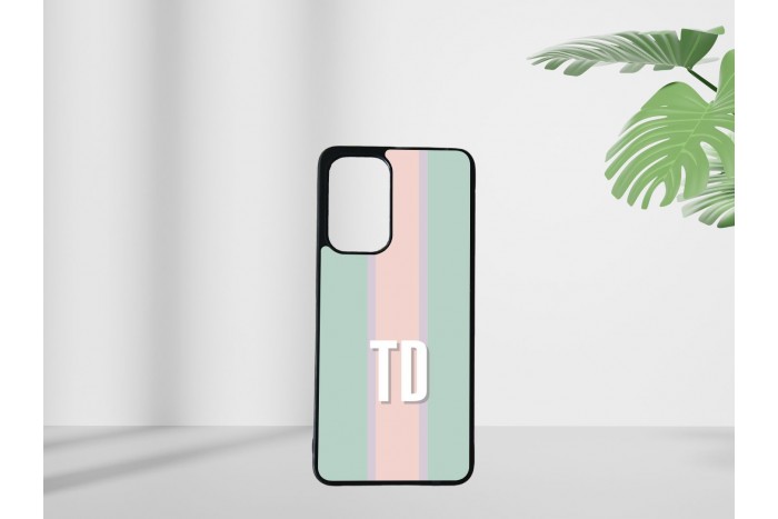 pasztell monogramos tok samsung a33 telefonhoz 2