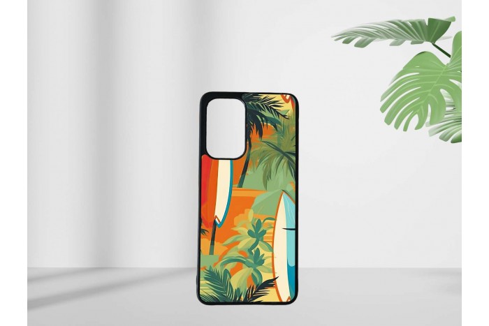 retro surf mintás tok samsung a33 telefonhoz 2