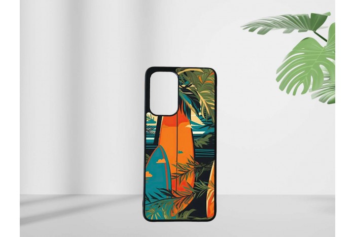 retro surf mintás tok samsung a33 telefonhoz 2