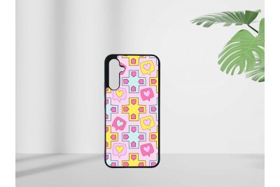 Gamer lány mintás tok Samsung A34 telefonhoz