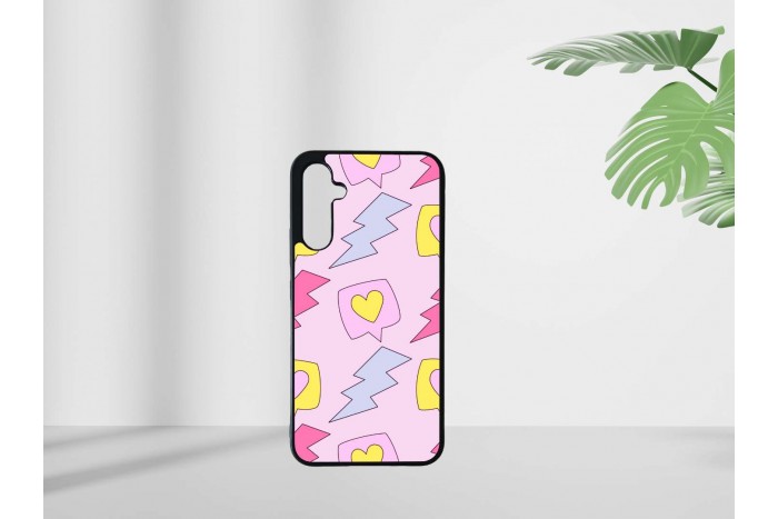 gamer lány mintás tok samsung a34 telefonhoz 2