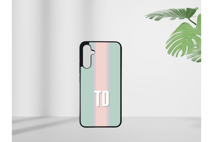 pasztell monogramos tok samsung a34 telefonhoz 2