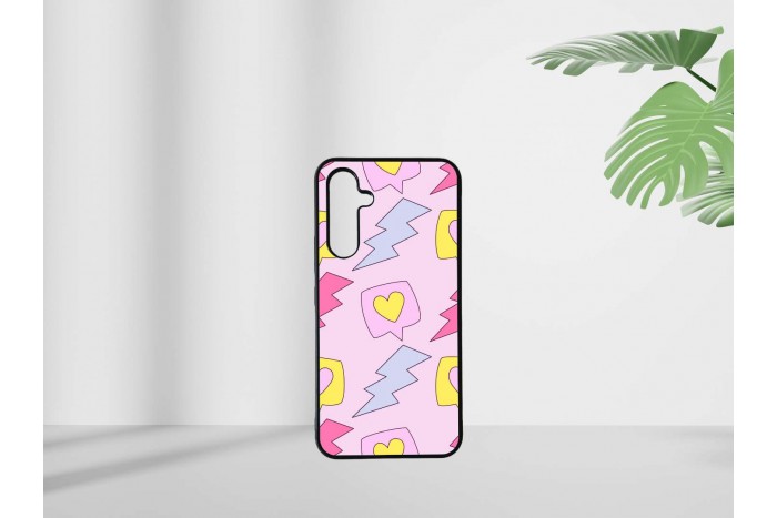 gamer lány mintás tok samsung a54 telefonhoz 2