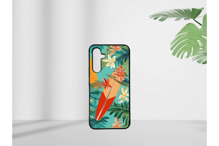 retro surf mintás tok samsung a54 telefonhoz 2