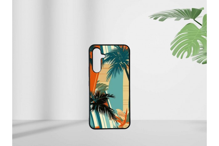 retro surf mintás tok samsung a54 telefonhoz 2