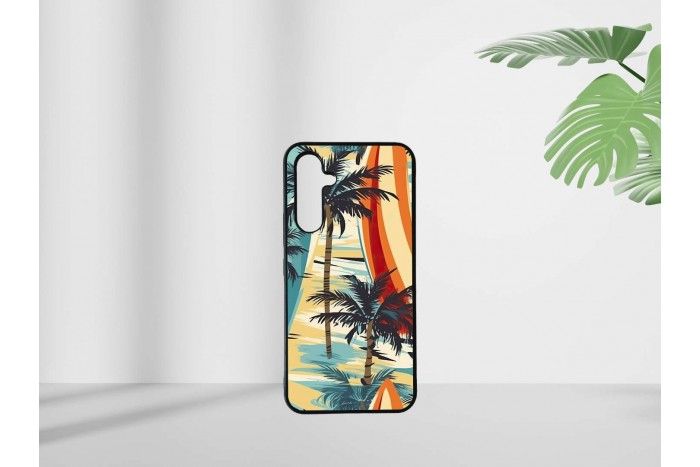 retro surf mintás tok samsung a54 telefonhoz 2