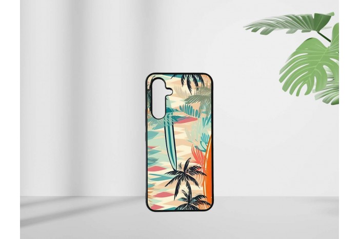 retro surf mintás tok samsung a54 telefonhoz 2