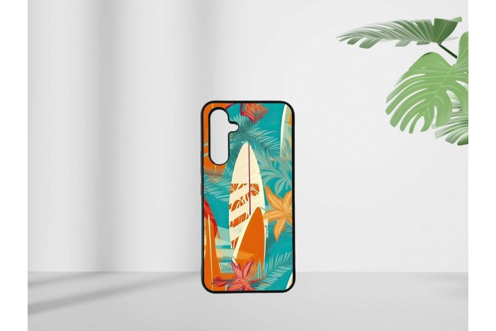 retro surf mintás tok samsung a54 telefonhoz 2