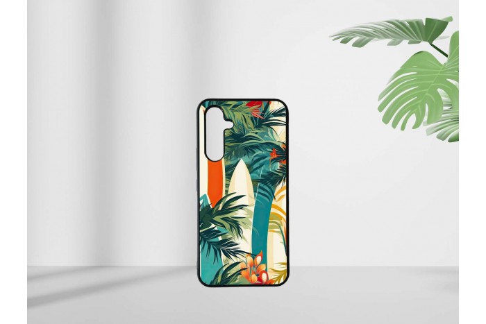 retro surf mintás tok samsung a54 telefonhoz 2