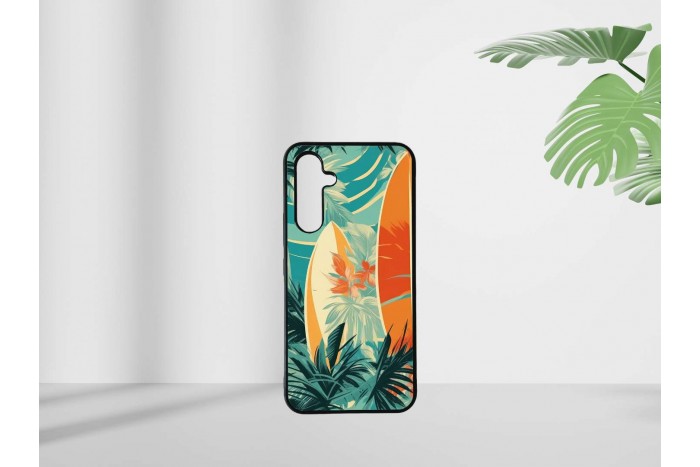 retro surf mintás tok samsung a54 telefonhoz 2