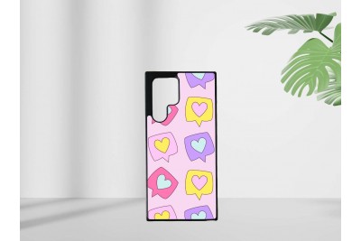 Gamer lány mintás tok Samsung S22 Ultra telefonhoz