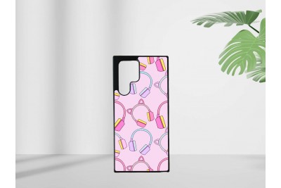 Gamer lány mintás tok Samsung S22 Ultra telefonhoz