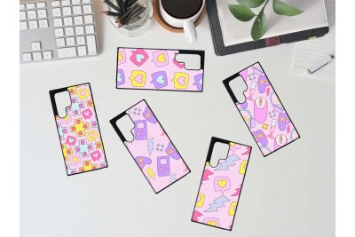 Gamer lány minta - Samsung S22 Ultra