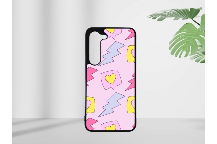 gamer lány mintás tok samsung s23 telefonhoz 2