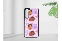 gamer lány mintás tok samsung s23 telefonhoz 7