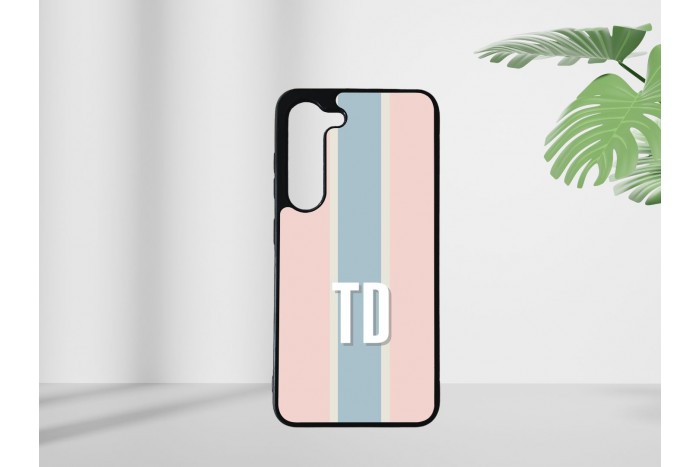 pasztell monogramos tok samsung s23 telefonhoz 2
