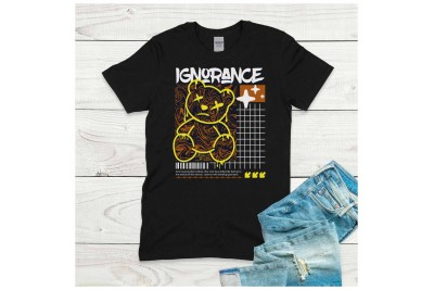 Ignorance teddy macis streetwear póló