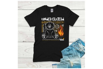 Undefeated - teddy macis streetwear póló