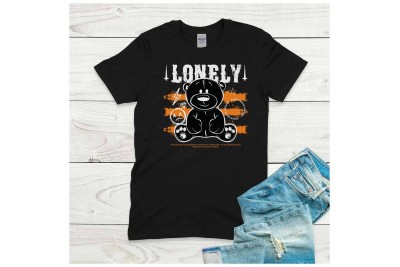 Lonely - teddy macis streetwear póló