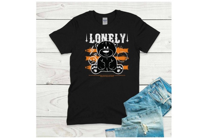 lonely - teddy macis streetwear póló 2