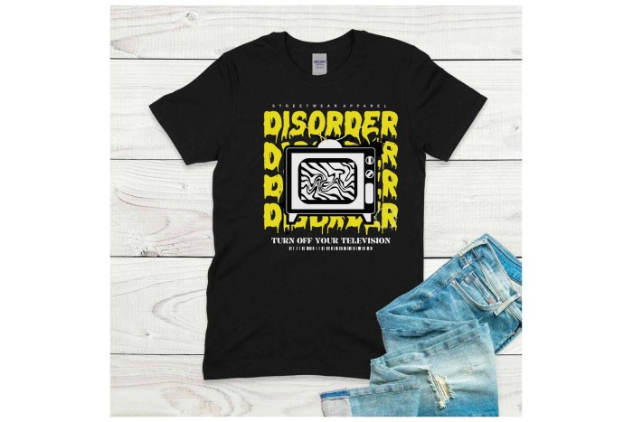 disorder - streetwear póló 2