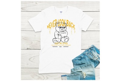 Never look back - teddy macis streetwear póló