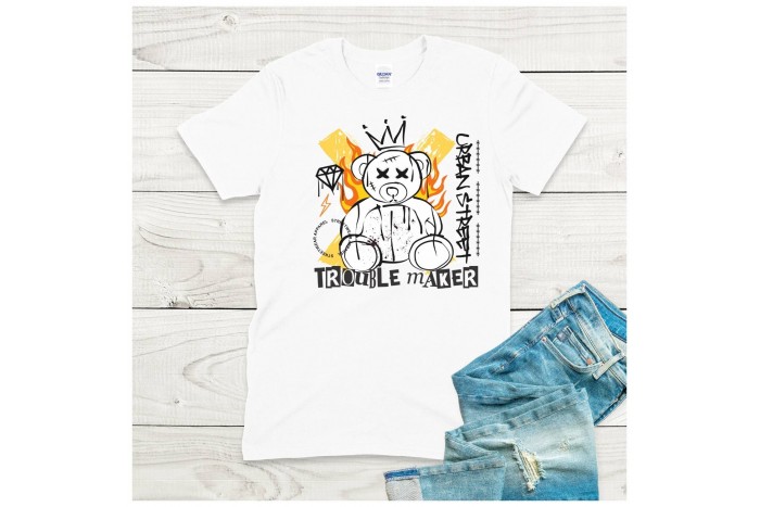 trouble maker - teddy macis streetwear póló 2