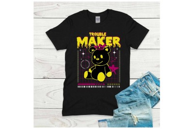 Trouble maker - teddy macis streetwear póló