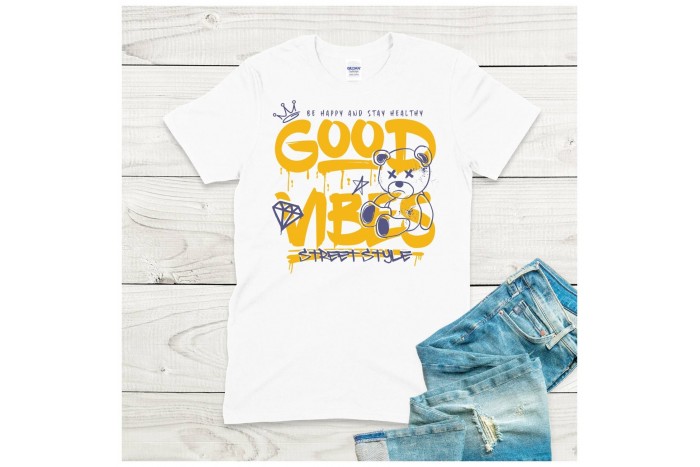 good vibes - teddy macis streetwear póló 2