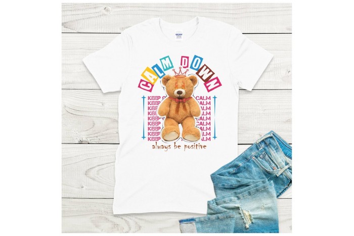 calm down - teddy macis streetwear póló 2