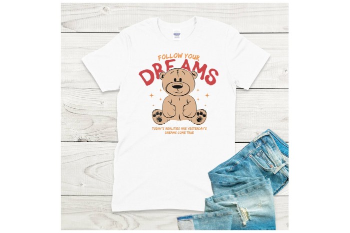 follow your dreams - teddy macis streetwear póló 2